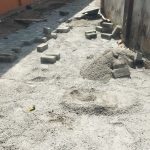 Pembangunan Paving block SMPN 2 Solokanjeruk, Tak Ayal Proyek Siluman