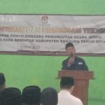 Pelantikan Dan Bimtek Kelompok KPPS Desa Ciparay Kec. Ciparay Pada Pilada Serentak