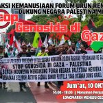 9 Serikat Pekerja Jabar Gelar Aksi Bela Palestina Jadikan Negara Merdeka