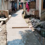 Desa Padamukti Solokanjeruk, Bangun Jalan Gang Dari Anggaran Banprov 2025