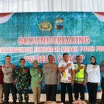 Polresta Cilacap Bangun Jembatan Merah Putih Presisi di Desa Karanganyar