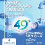 Gebyar HUT Perumda Air Minum Tirta Raharja yang ke 49 tahun, Biaya Pemasangan Hanya Rp 1 juta