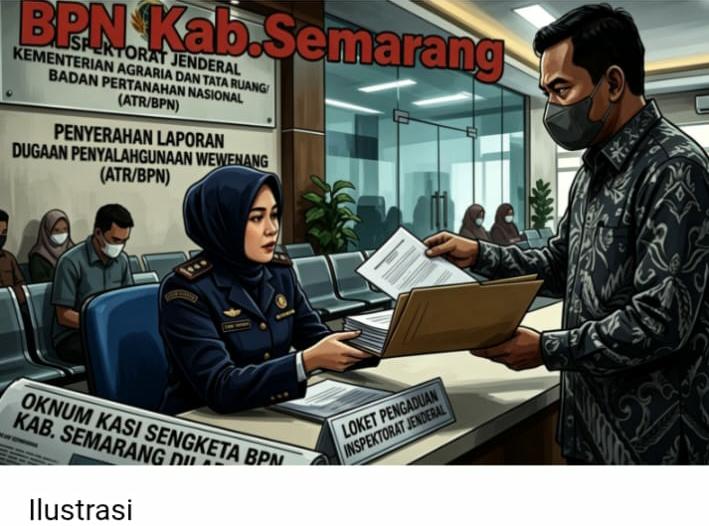 ​Diduga Halangi Pengurusan SHGB Senilai Rp240 Miliar, Kasi Sengketa BPN Kabupaten Semarang Dilaporkan ke KPK