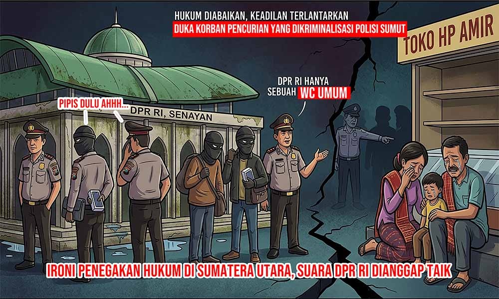 Hebat, Rekayasa Hukum Masih Terjadi Di Sumut, Korban Pencurian jadi Tersangka, Suara DPR RI Dianggap T4ik !!