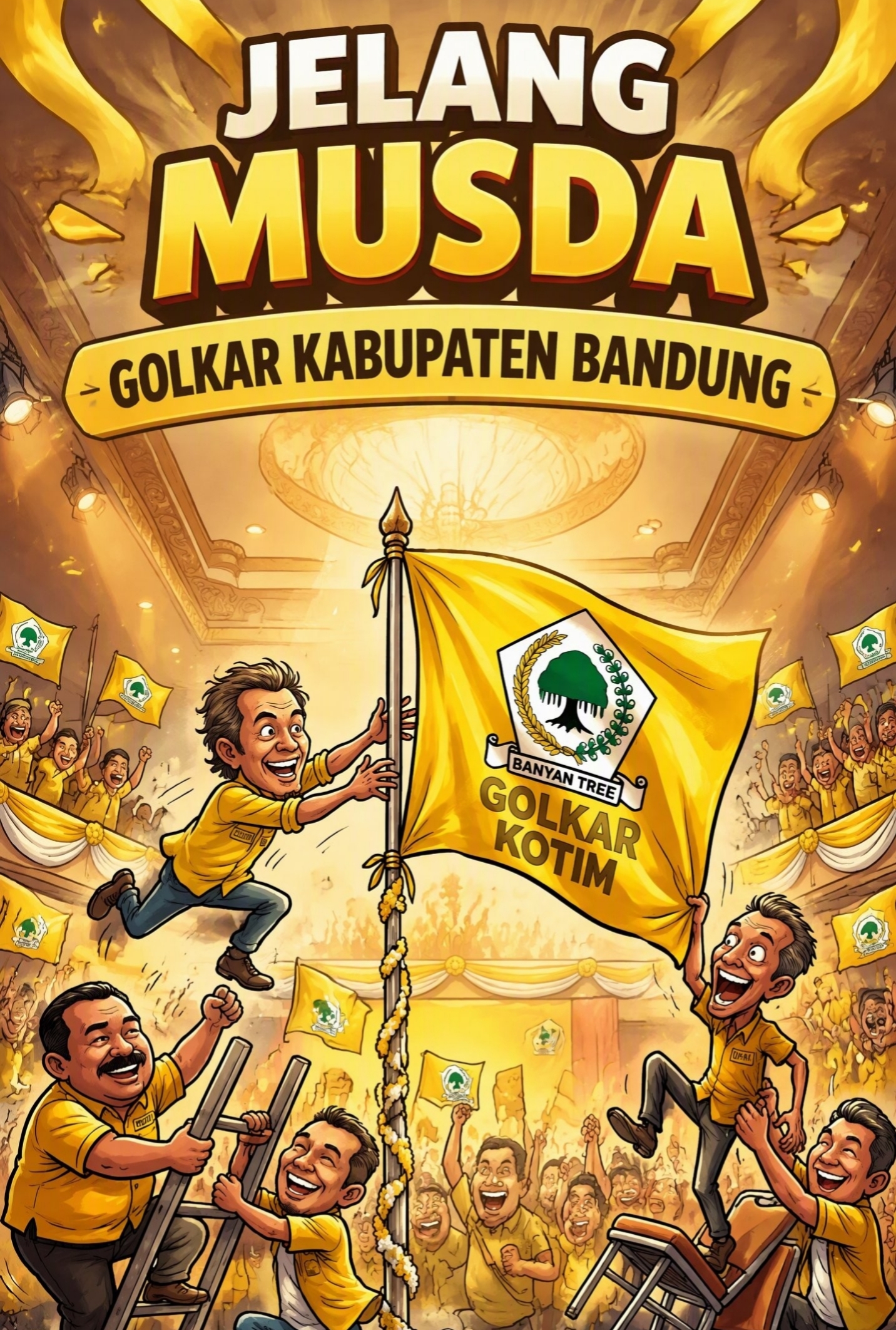‎Jelang Musda Golkar, PK Solokanjeruk : Jangan Jadikan PK Sebagai Ujung Tombak Dan Ujung Tombok