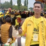 Asep Yusuf Salim S.pdi. Anggota DPRD Kab. Bandung Dari Dapil 7 Meriahkan  HUT DPD Golkar Ke 60.