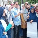 Warga Cilengkrang Sambut Sahrul Gunawan, Sambil Teriaki Bupati Masa Depan 