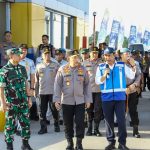 Panglima TNI bersama Kapolri Tinjau Kesiapan Arus Mudik Nataru 2025 di Tol Prambanan