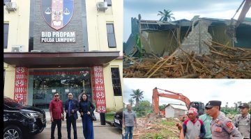 Hancurkan Rumah Warga PTPN minta Maaf. Kades Natar “Tak Menghapus Dugaan Pelanggaran Hukum”