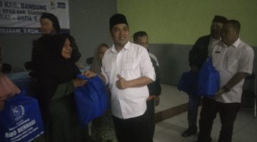 DRPD Kab. Bandung  Fraksi Demokrat Raindra Oto ” Banjir Cidawolong Segera Ditangani”