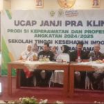 H. Asep Ikhsan  Hadir Dalam Kegiatan Ucap Janji Pra Klinik Mahasiswa/i STKINDO Wirautama
