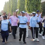 Rayakan Puncak HUT Ke-80, Kemendagri Gelar Jalan Sehat dan Bazar di TMII