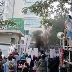 Akibat Pembiaran Tambang Ilegal Aktivis Anak Bangsa Kepung Kantor DLH Jabar