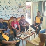 Kapolsek Sidareja Coffe Morning Bareng Awak Media Demi Wujudkan Kamtibmas